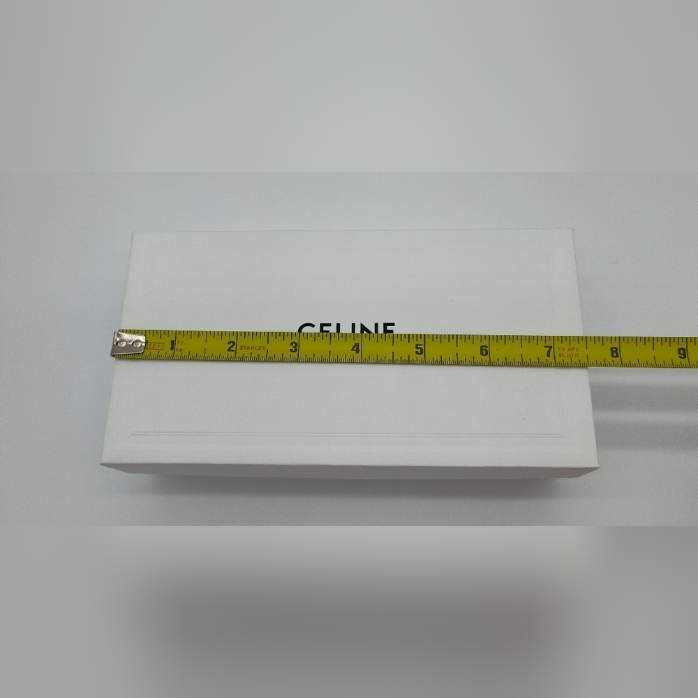 CELINE PARIS White Rigid Gift Box Logo Storage Luxury Packaging EUC - Picture 3 of 5